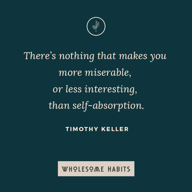 Self-Absorbtion - Wholesome Habits